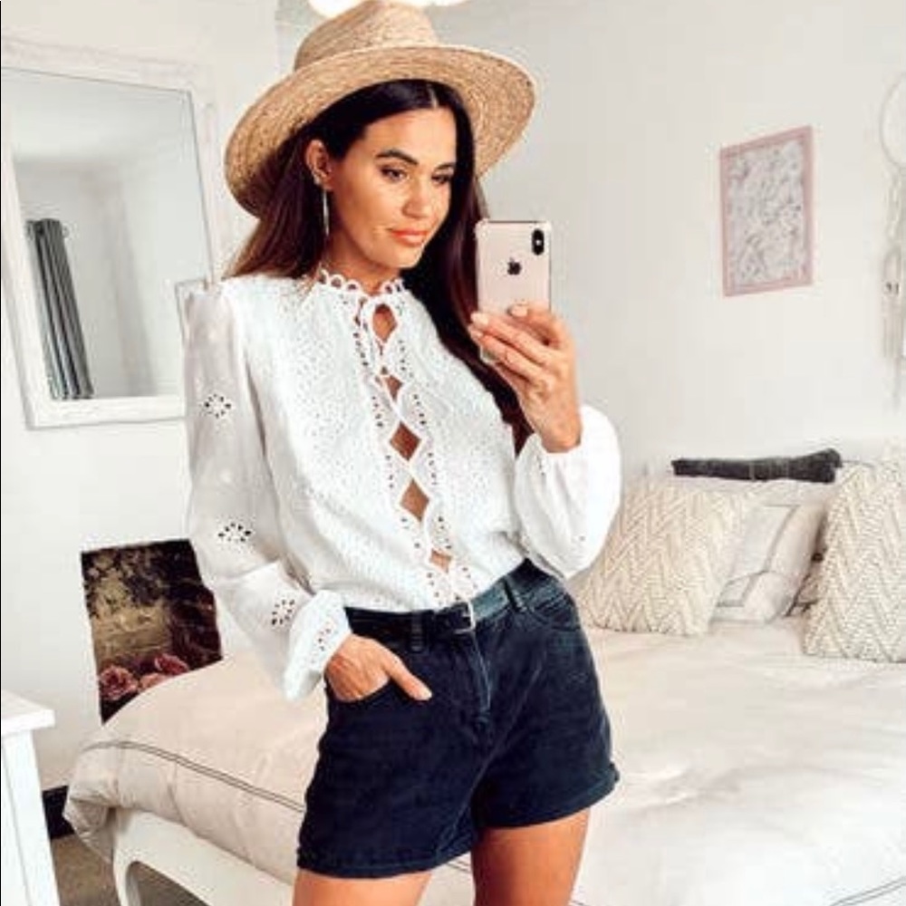 Eyelet Long Sleeve